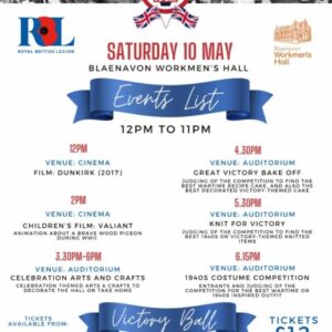 Logo for Blaenavon Workmen’s Hall – Celebration of Arts and Crafts