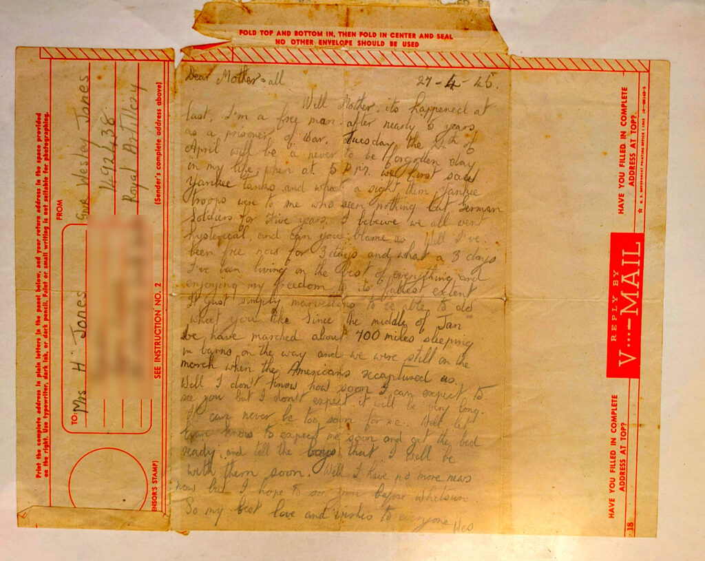 Jones telegram