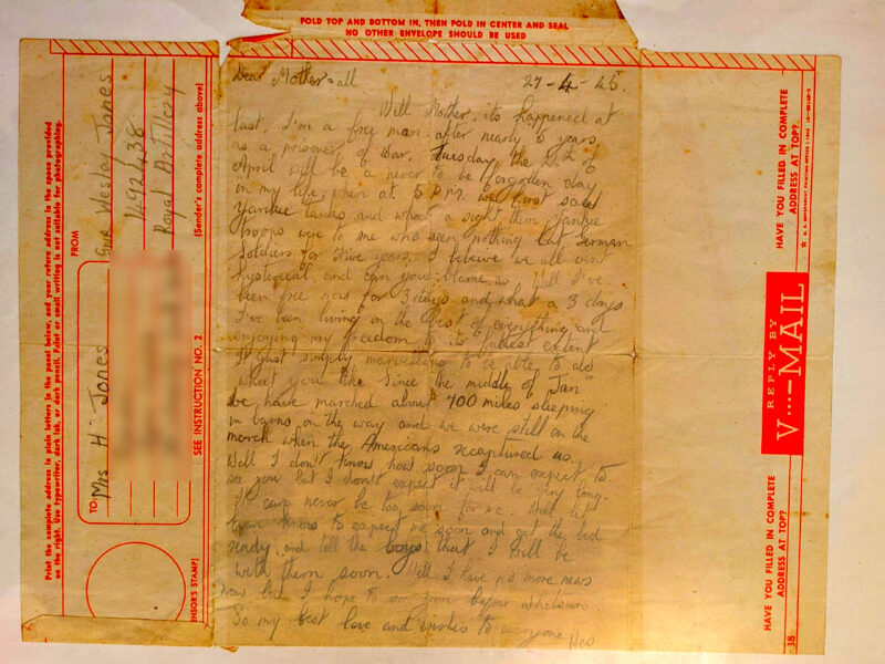 Jones telegram