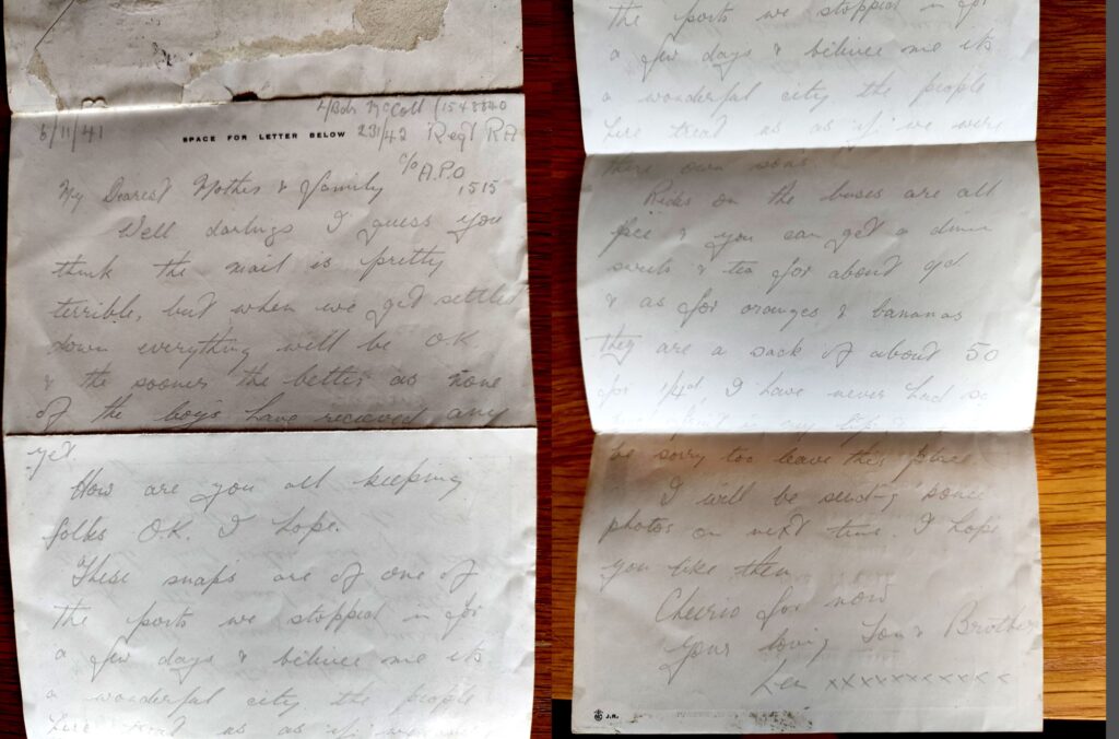 McColl letter