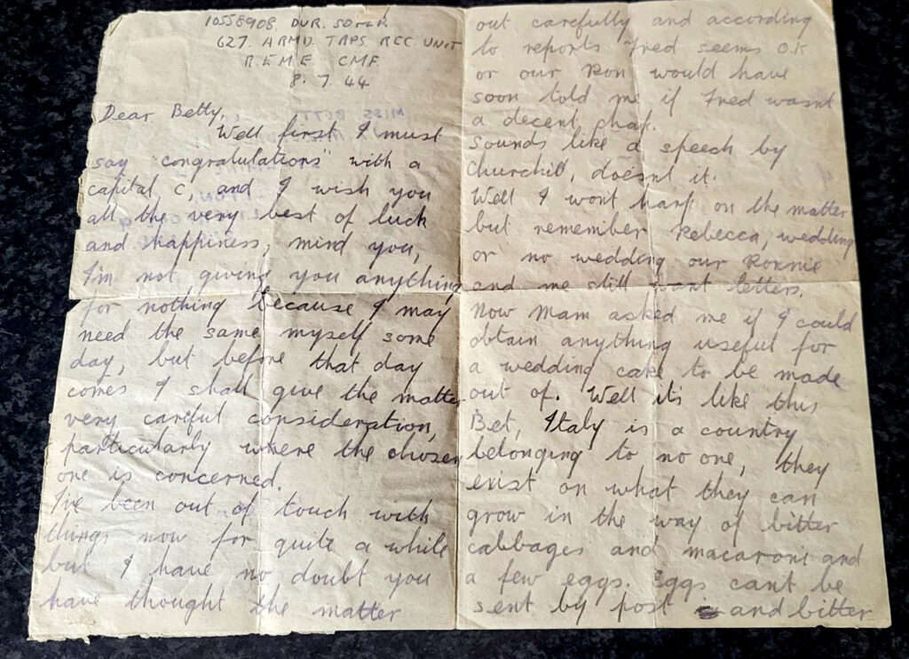 Soper letter