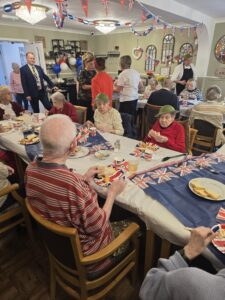 Logo for VE Day Celebration at The Haven Care Home, Boston