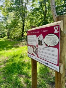 Logo for Black Park Country Park self-guided VE Day trail