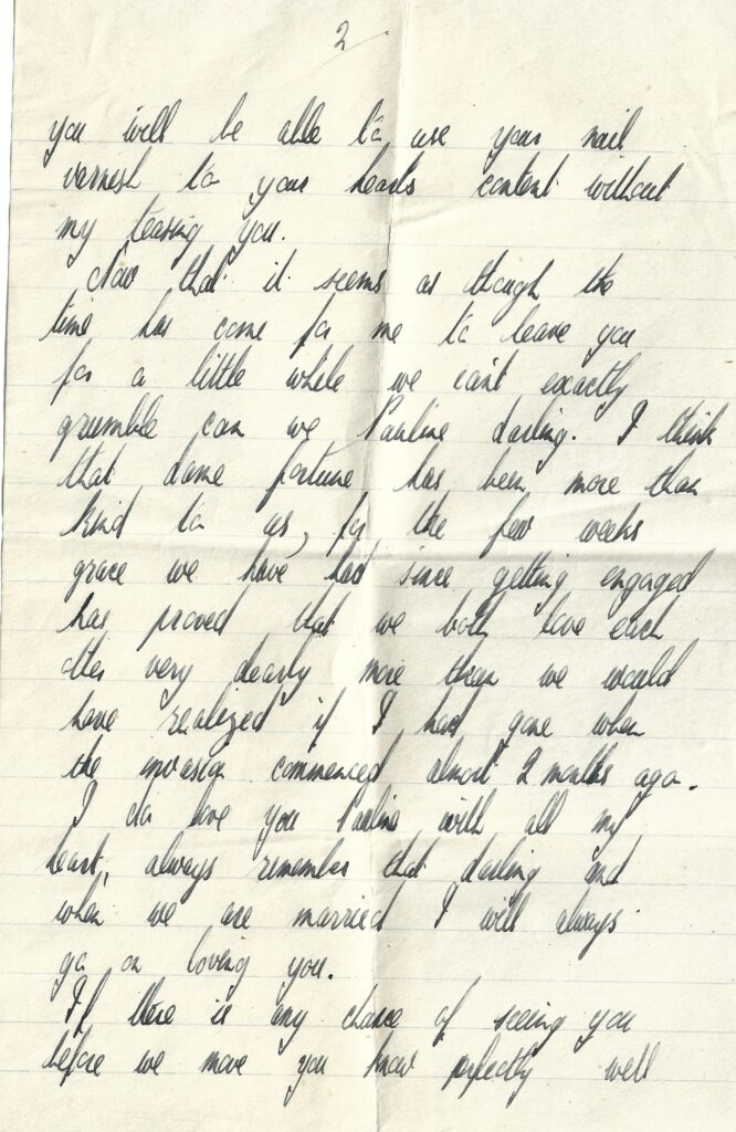 Eric Selby Letter 2