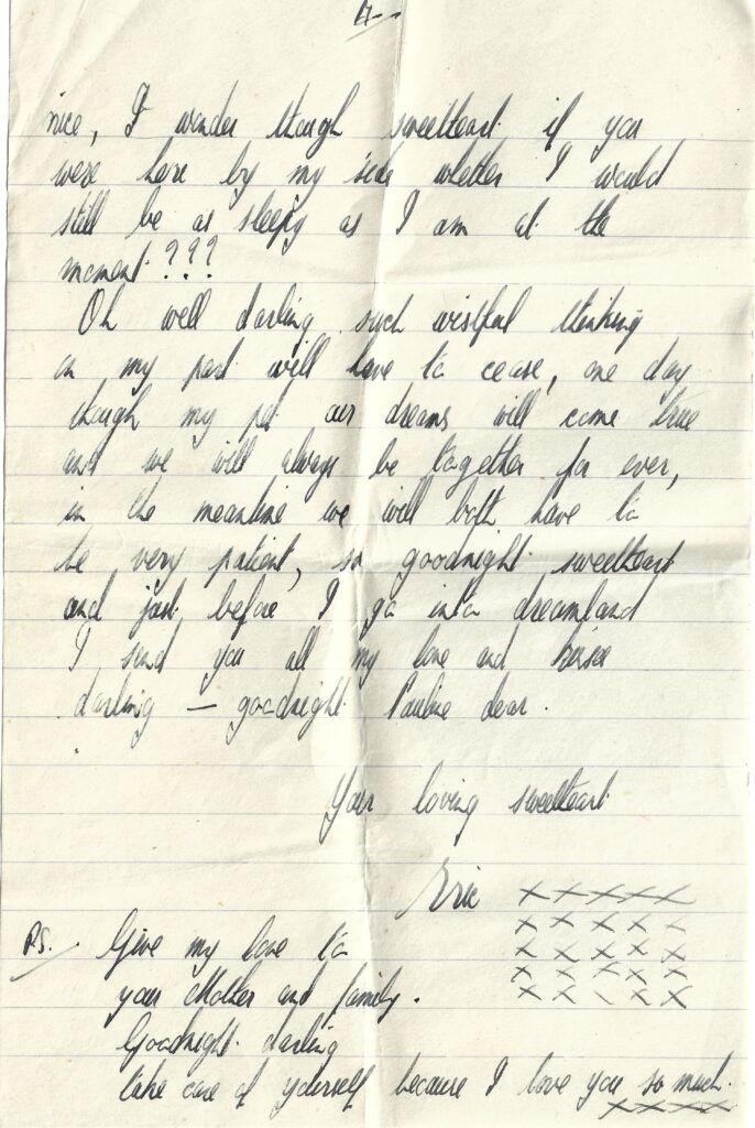 Eric Selby Letter 4