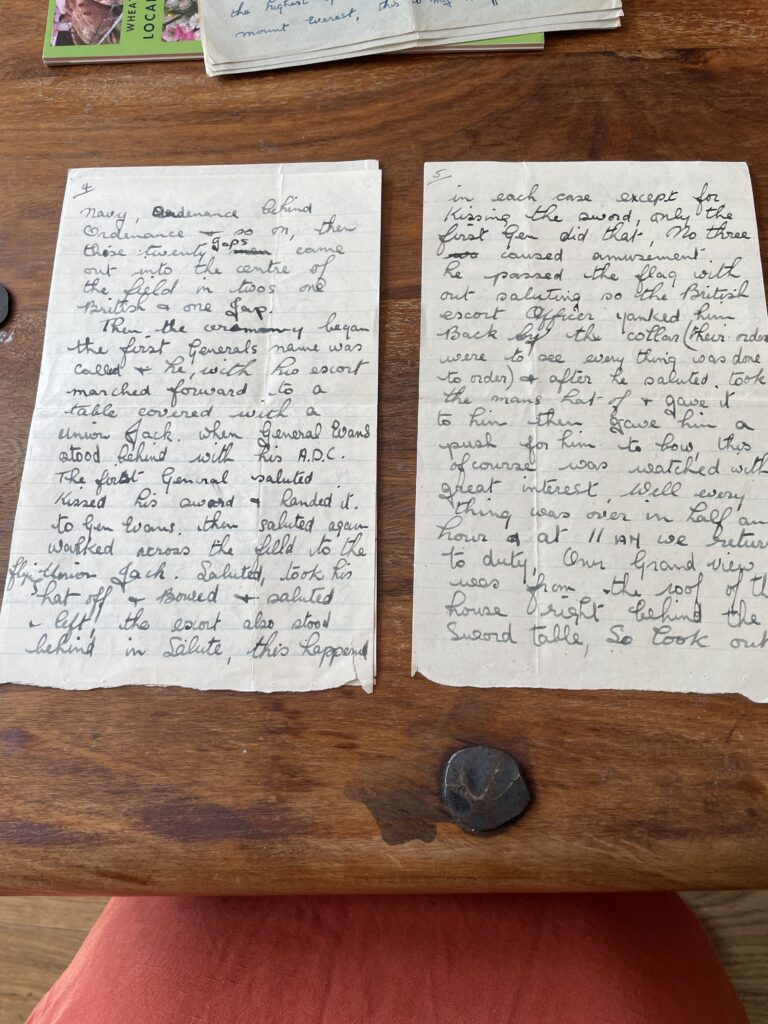 Sones letter