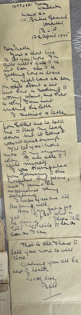Warburton letter
