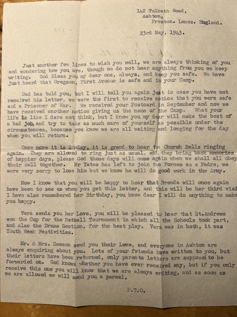 Bamber letter