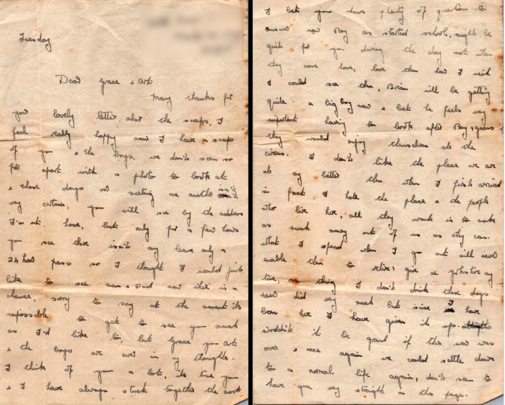 Letter from Victor