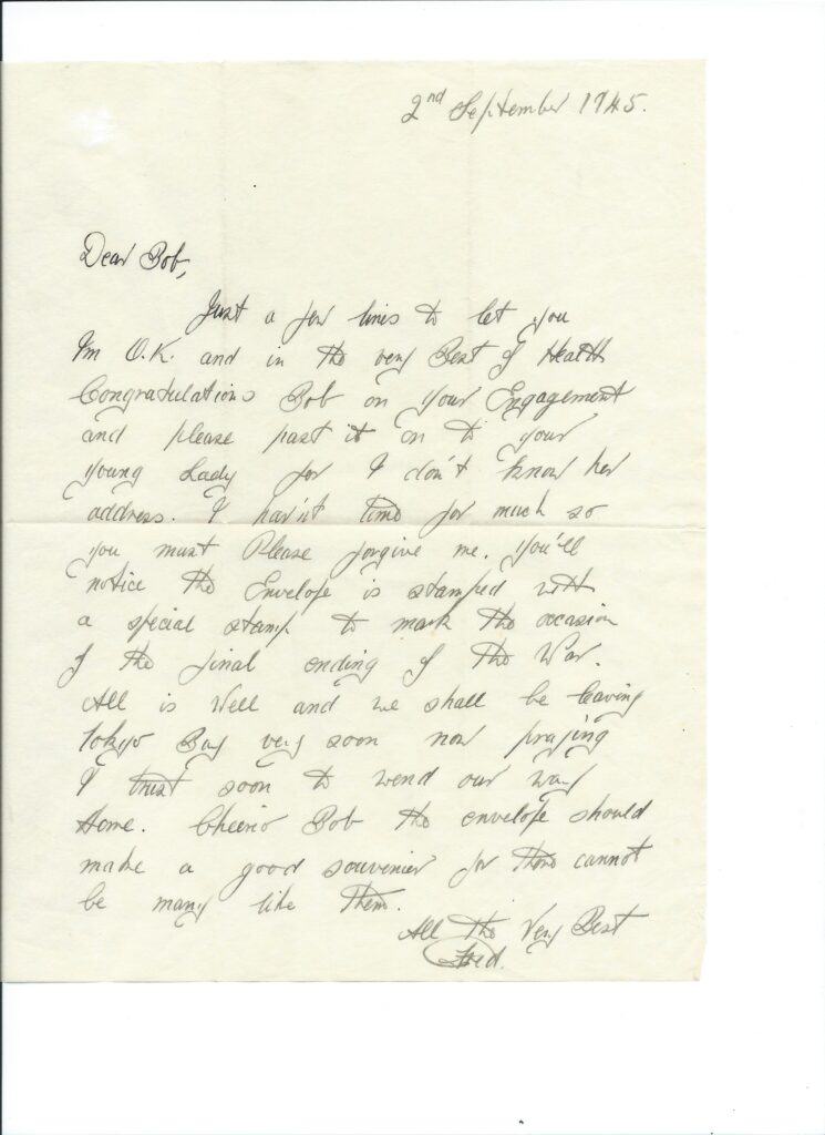Hanson letter