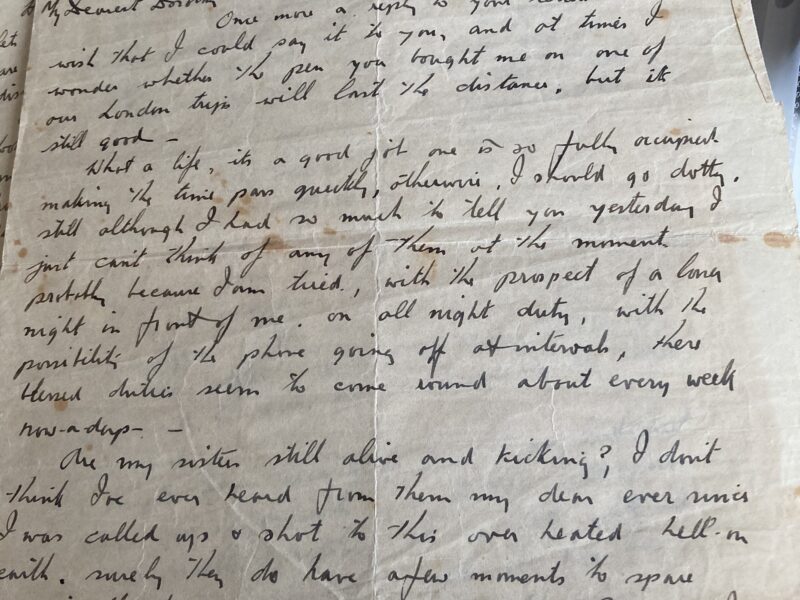 Land letter