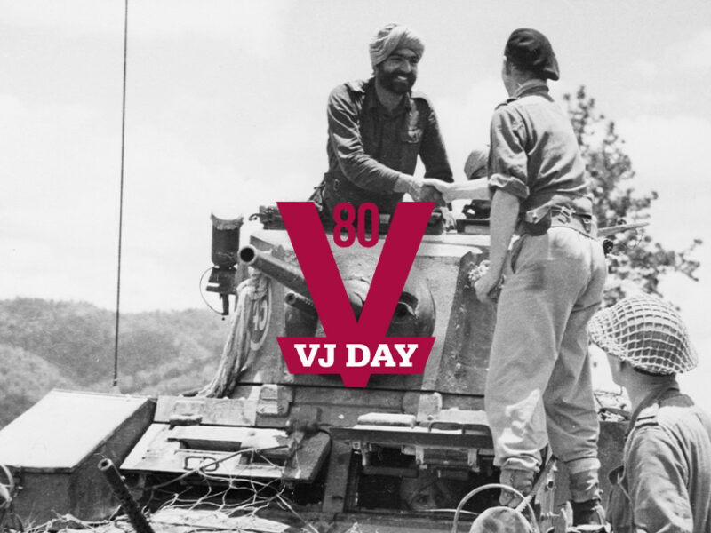 VJ Day branded image