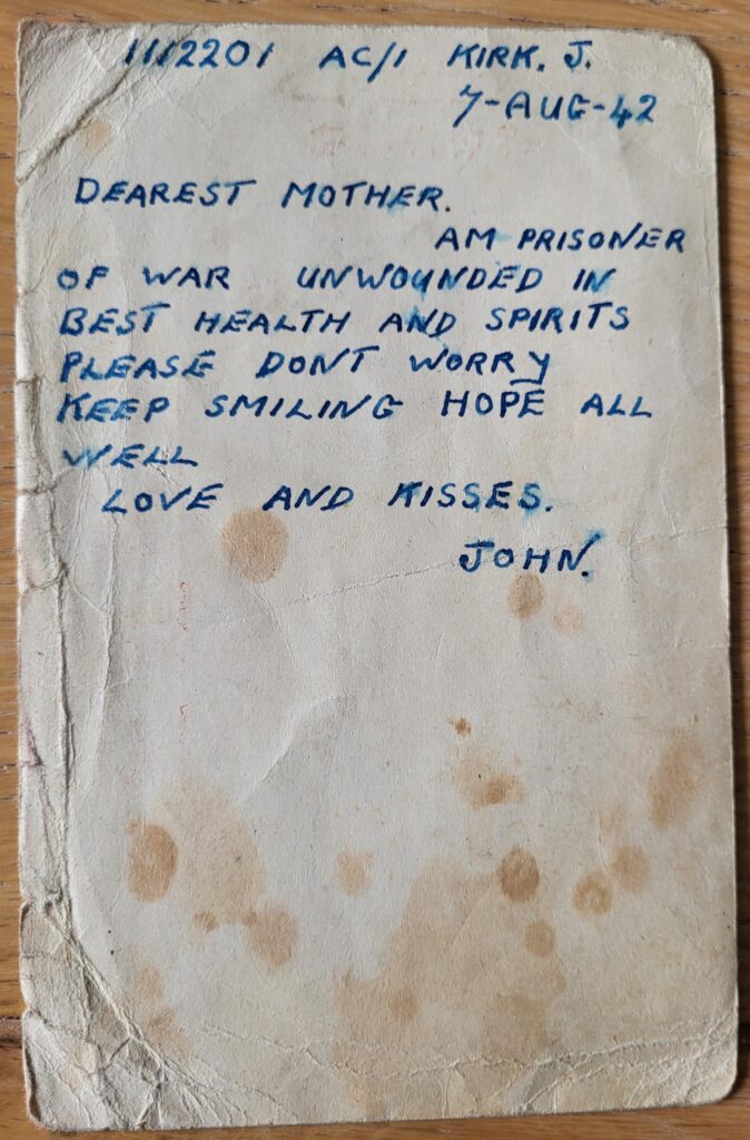 Kirk letter