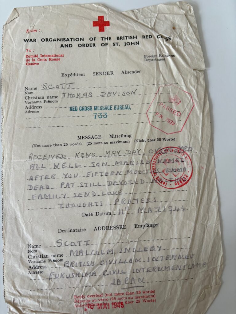 Scott telegram
