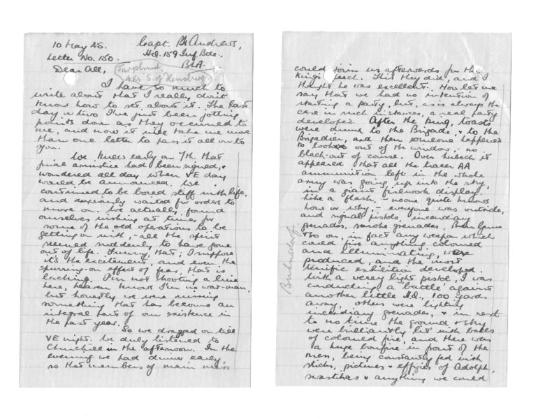 Andrews letter