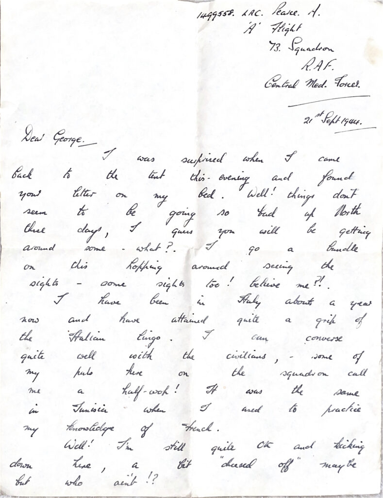 Pearce letter